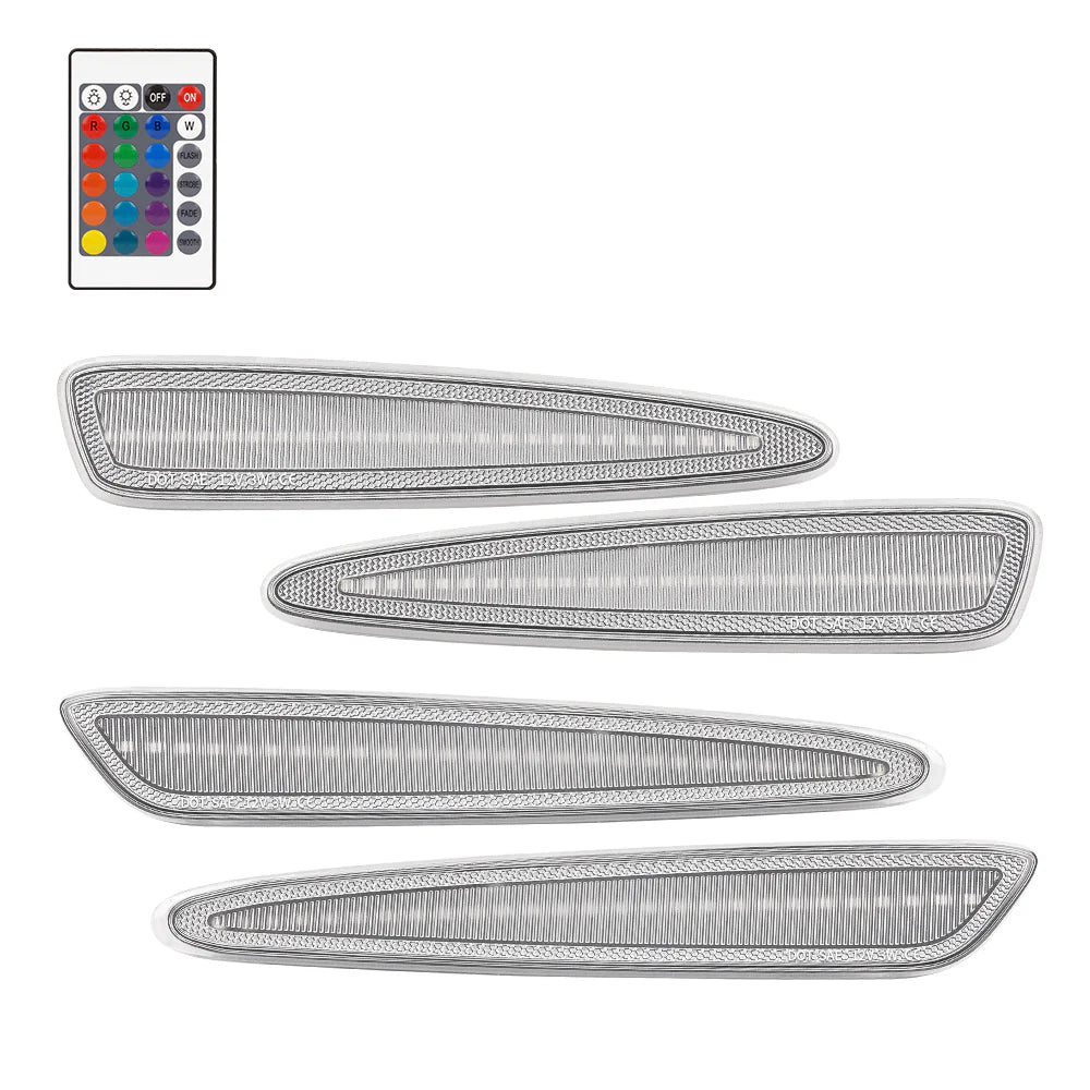 2005–2013 Chevrolet Corvette (C6) RGB Series Side Markers (4-Piece Set)