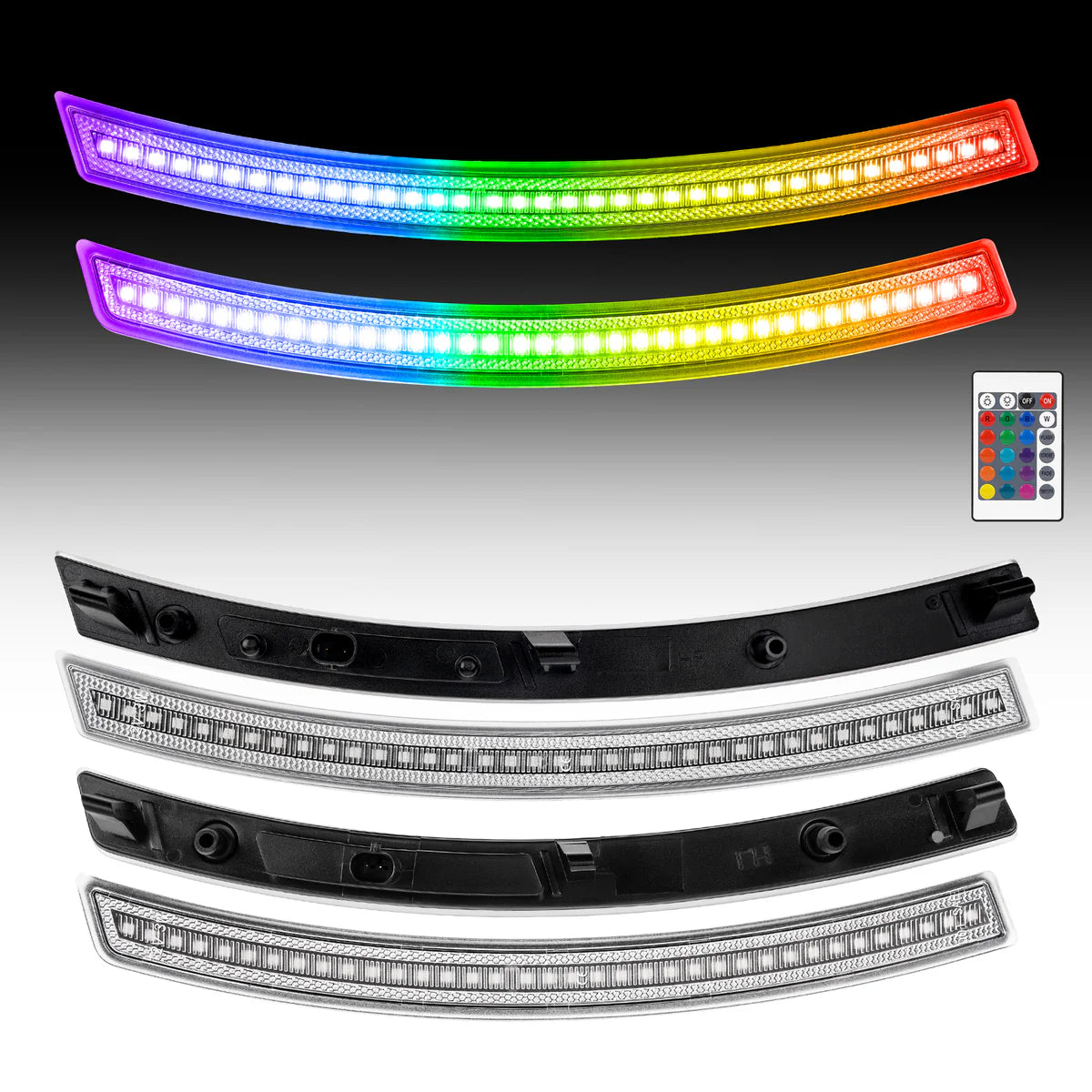 2014–2019 Chevrolet Corvette (C7) RGB Series Side Markers (4-Piece Set)