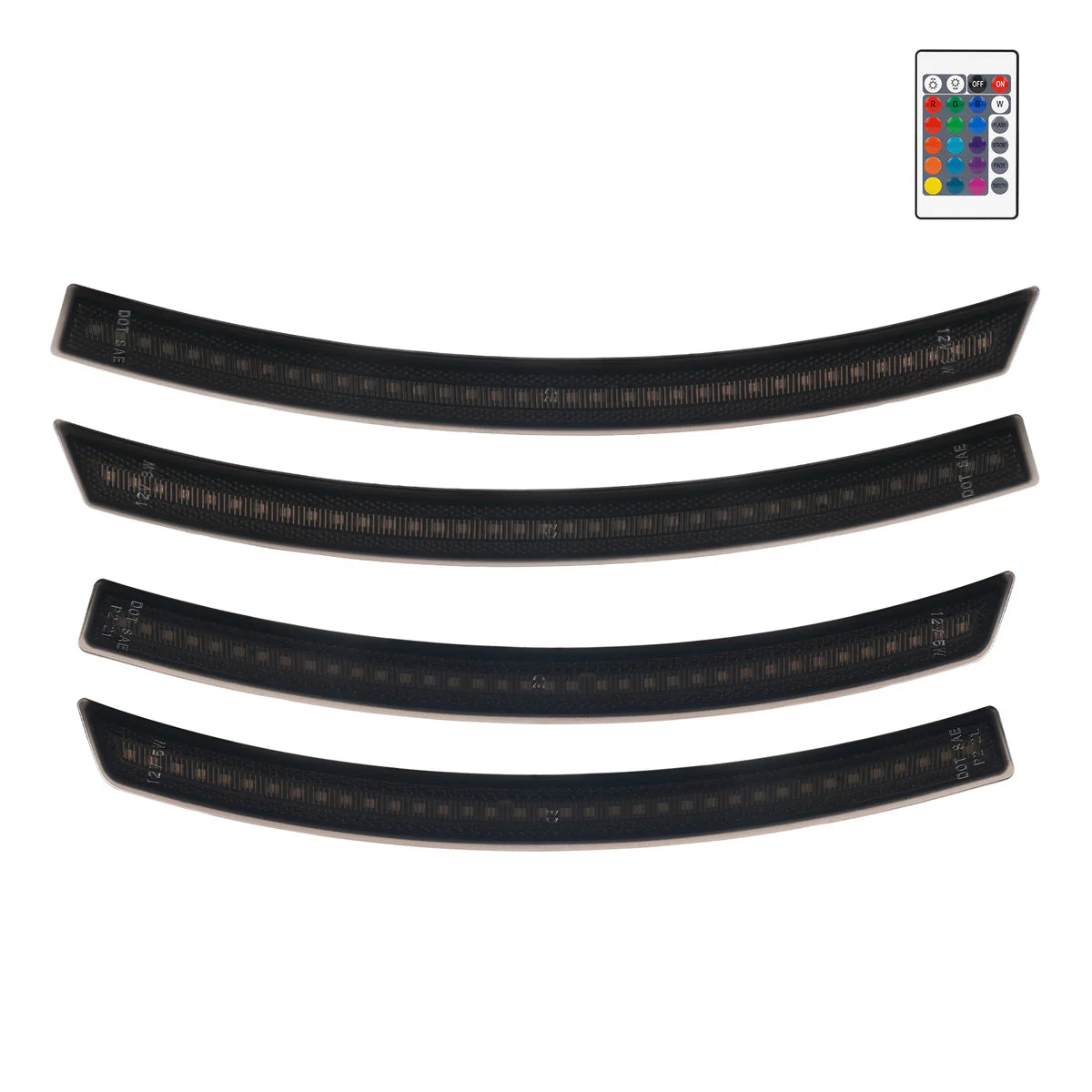 2014–2019 Chevrolet Corvette (C7) RGB Series Side Markers (4-Piece Set)