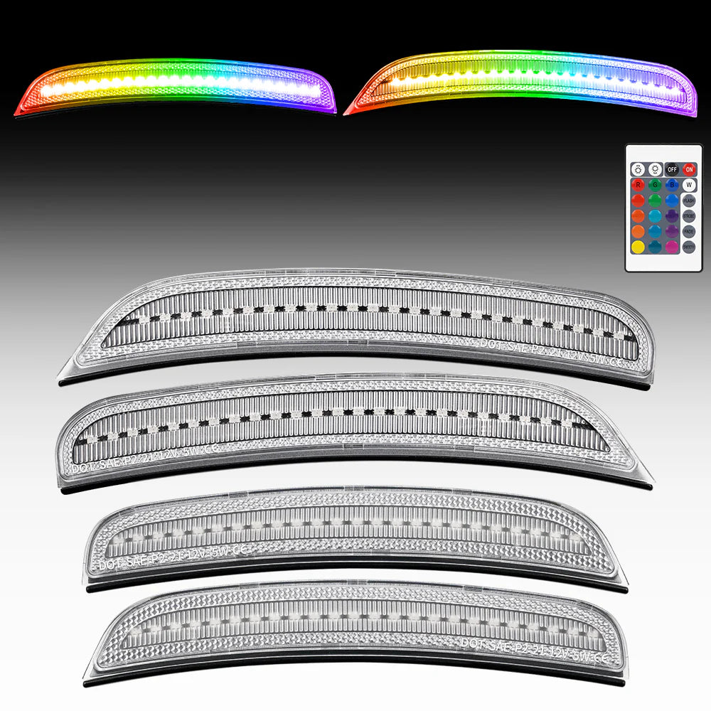 2015-2023 Dodge Charger RGB Side Markers (4-Piece Set)