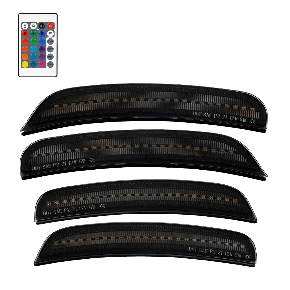 2015-2023 Dodge Charger RGB Side Markers (4-Piece Set)