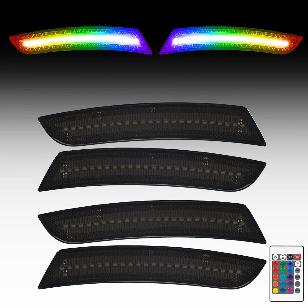 2016–2023 Chevrolet Camaro RGB Series Side Markers (4-Piece Set)