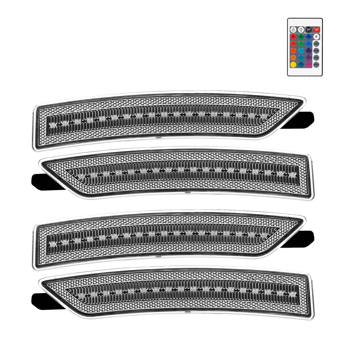 2024+ Ford Mustang (S650) RGB Series Side Markers (4-Piece Set)